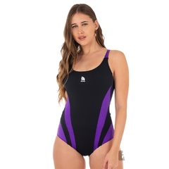 Malla Deportiva de Dama para Natación Quickly® Resistente al cloro® - 1178 Violeta