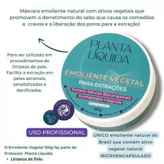 Emoliente Para Extrações - Linha Profissional 100 gr - Planta Líquida