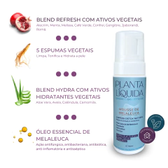 Limpeza Detox Peles Acneicas e Oleosas Mousse de Melaleuca 150ml na internet