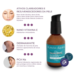 Sérum Peeling Vegetal Clareador - Linha Profissional 100ml na internet