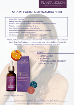 Sérum Facial NiaCinamida Clareador 30 ml na internet