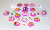 Combo comidas - muñeca Barbie - miniatura