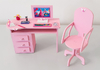 Sala De Computación - Muebles Barbie, muñeca