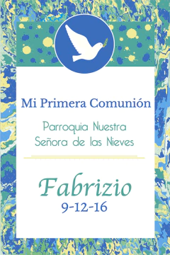 Invitación Digital Imprimible - Comunión - comprar online