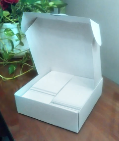 1000 Tarjetas Personales - Blanco y negro - Miticlick