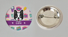 Pins Perros, perritos - 3 cm