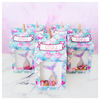 Cajita Milk Box Shaker Sirena - lentejuelas
