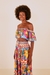 Blusa Cropped Cor de Flor - loja online