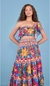 Blusa Cropped Cor de Flor