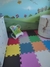 Kit 10 Tatames Eva Bebê Colorido - 50x50 1cm - Liquida Tatames