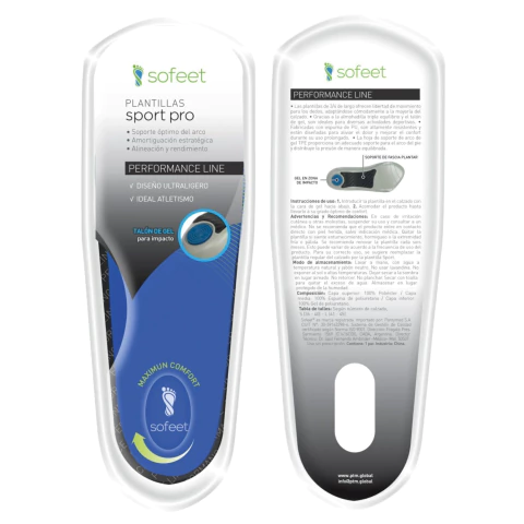 Plantilla Sport Pro - comprar online