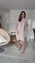 Vestido Mulet- Bege - comprar online