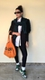 Blazer em ponto roma - Preto na internet