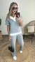 Conjunto Elegance moletinho - Cinza na internet