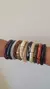 Bracelete resina color - Preto - ElaVesteTK