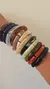 Bracelete resina color - Preto na internet