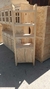 Biblioteca organizador varillada. En pino 180 60 30cms