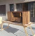 Rack varillado 140 60 30cm pintado campo - comprar online