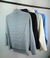 Sweater largo c/cuello lanilla
