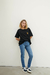 Skinny Eva Blue Bota cortada - Drop denim 