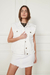 Chaleco Serena White - Drop denim 
