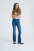 Bootcut Mayra RW Blue - Drop denim 