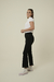 Flare Greta Black - Drop denim 
