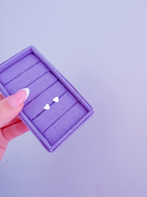 Brinco coração mini