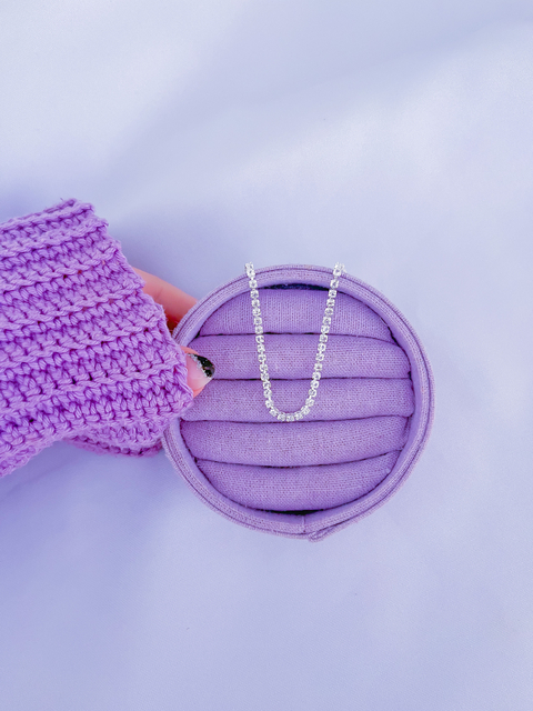 Choker riviera cristal