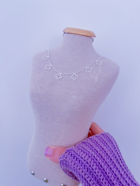 Choker trevinhos vazados - comprar online