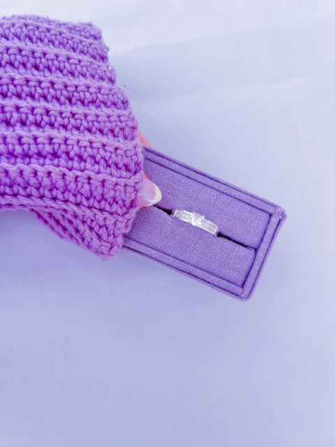 Anel solitário super cravejado cristal - comprar online