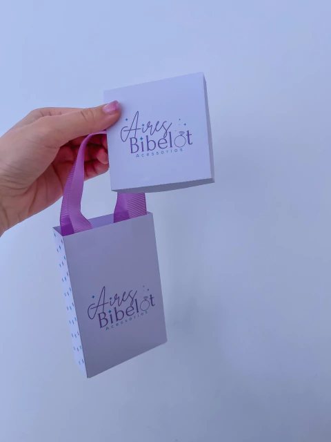 Kit embalagem presente caixinha + sacolinha - comprar online