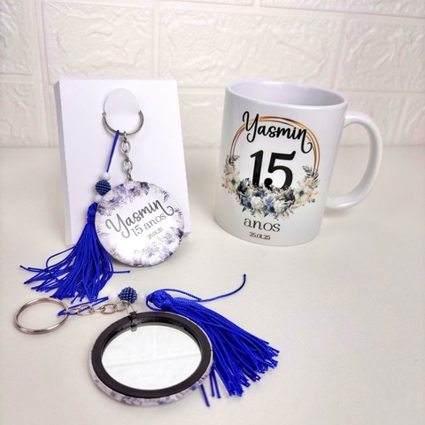 Box Luxo | Caneca e Chaveiro espelho - comprar online