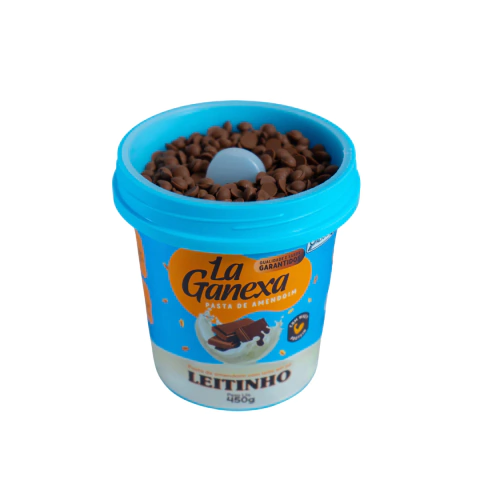 Pasta de maní sabor Leitinho | La Ganexa x 450g - comprar online