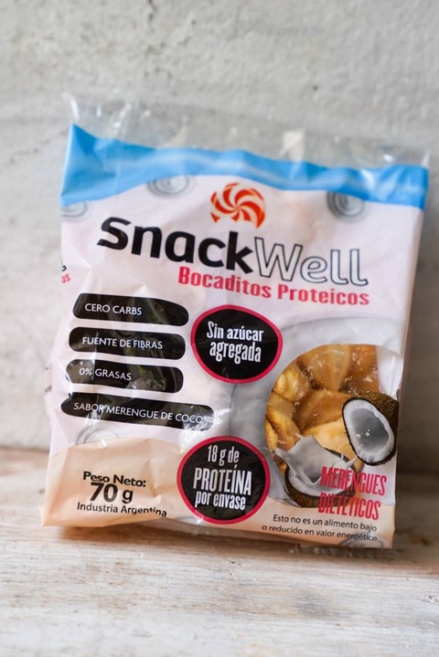 MERENGUE DIETETICO SABOR COCO SNACKWELL