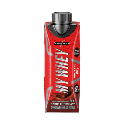 My Whey. Proteina bebible sabor chocolate integralmedica x 250 ml - comprar online