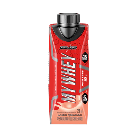 My Whey. Proteina bebible sabor frutilla integralmedica x 250 ml - comprar online