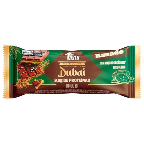 Barra proteica con relleno sabor Chocolate Dubai | Mrs Taste x 1 unidad - comprar online