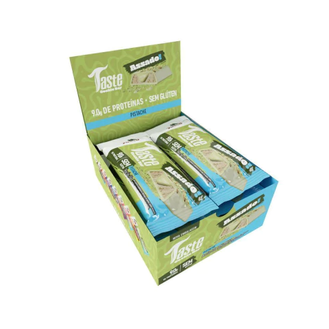 Barra proteica con relleno sabor Pistacho | Mrs Taste x 12 unidades - comprar online