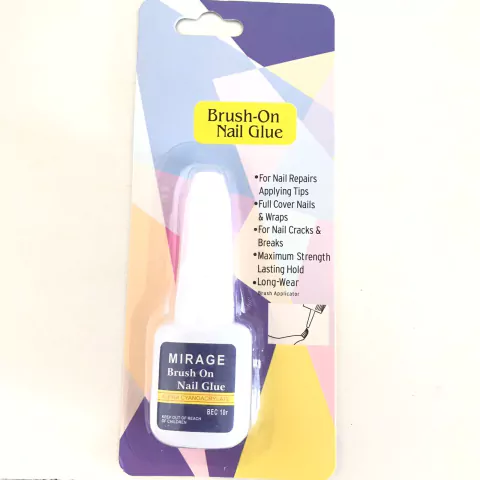 Cola de Unha com Pincel Brush on Nail GLue - 1unid