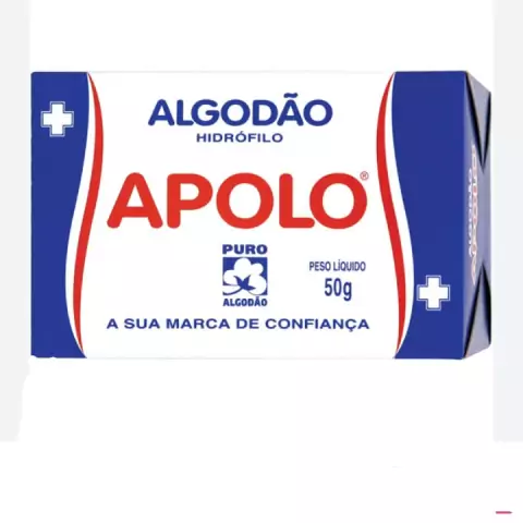 Algodão Apolo Branco 50g Caixa
