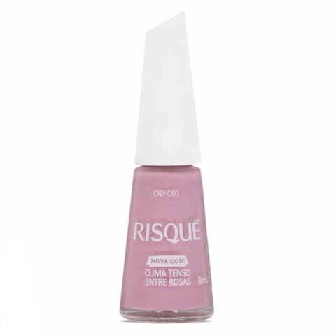 Esmalte Cremoso Clima Tenso Entre Rosas Nova Cor Risque 8ml - comprar online