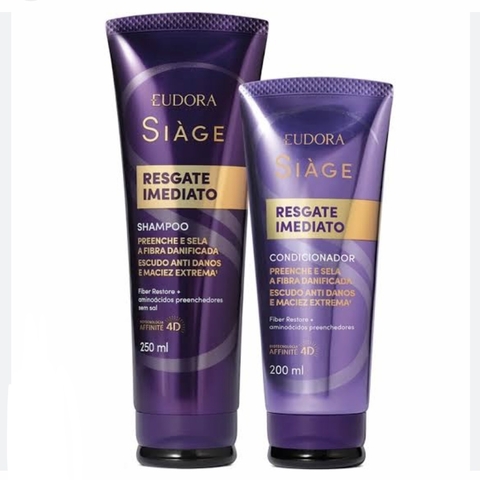 Kit Siage Shampoo+ Condicionador Resgate Imediato - comprar online