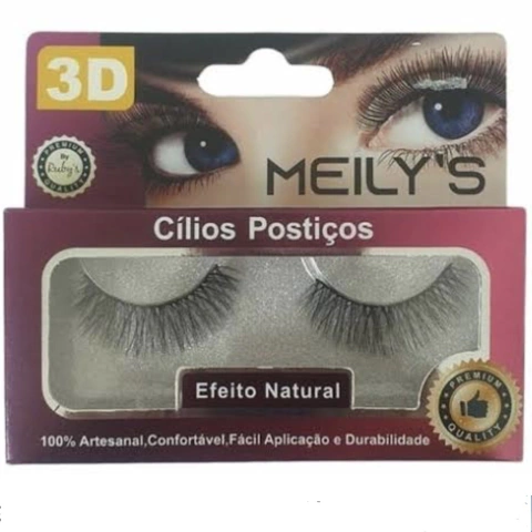 Cilios Posticos Efeito Natural Meilys