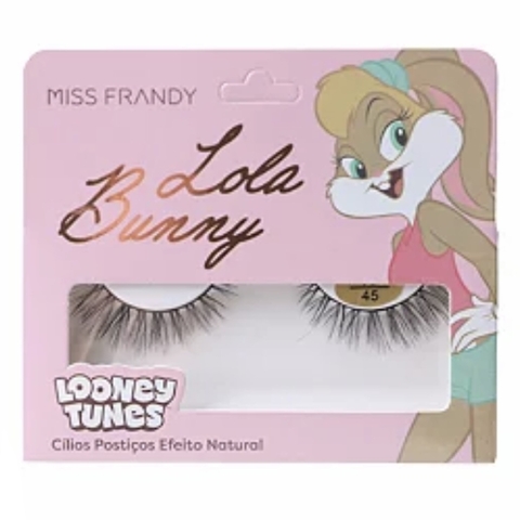 Cilios Posticos Efeito Natural Lola Bunny Looney Tunes Miss Frandy