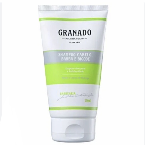 Shampoo Cabelo, Barba e Bigode Barbearia Granado 150ml