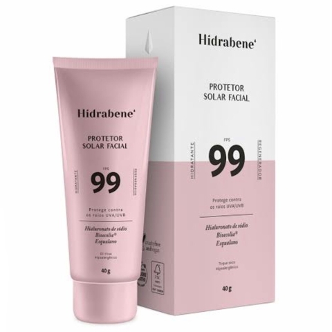 Protetor Solar Facial FPS99 Hidrabene 40g