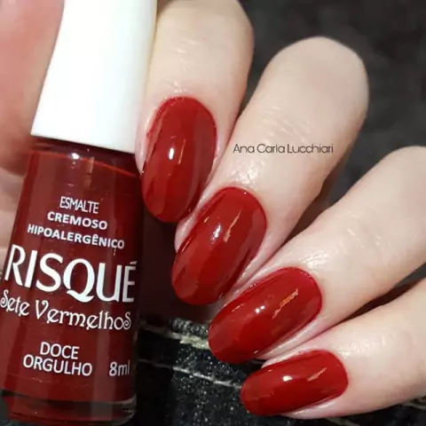 Esmalte Risque Cremoso Doce Orgulho - 8ml