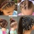 Elástico de Silicone para Penteado Ricca 3321 Marrom e Incolor - 100 unidades na internet