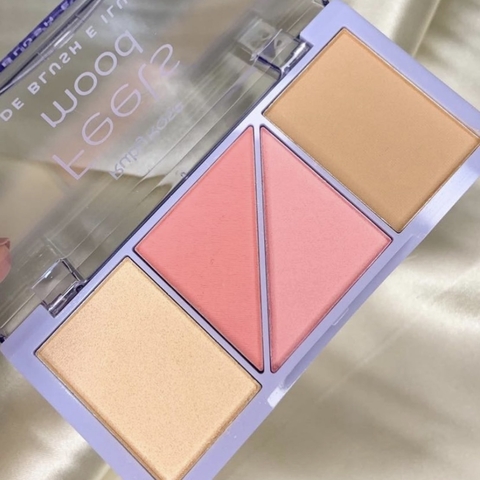Paleta De Blush E Iluminador Feels Mood Hb75291 Rubyrose
